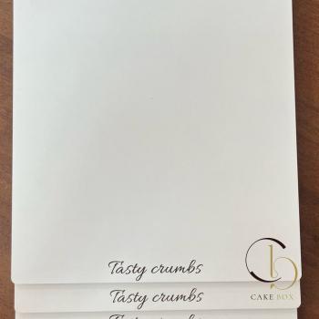 Подложка прямоугольная 40х90см с гравировкой - Магазин товаров для кондитеров - Cake Box, Екатеринбург