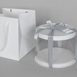 Коробка-цилиндр D-30см и H-18см - Магазин товаров для кондитеров - Cake Box, Екатеринбург
