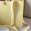 Пакет подарочный бумажный S (25*25*25см) - Yellow - Магазин товаров для кондитеров - Cake Box, Екатеринбург