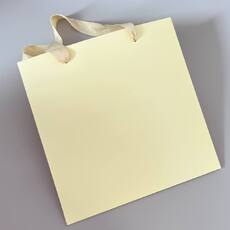 Пакет подарочный бумажный S (25*25*25см) - Yellow - Магазин товаров для кондитеров - Cake Box, Екатеринбург