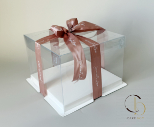Коробка 17*17-12 (с крышкой) 100шт - Магазин товаров для кондитеров - Cake Box, Екатеринбург