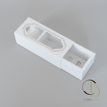Коробка для 5 macaron 50штук - Магазин товаров для кондитеров - Cake Box, Екатеринбург